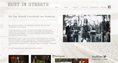 Desktop Screenshot of dust-in-streets.de